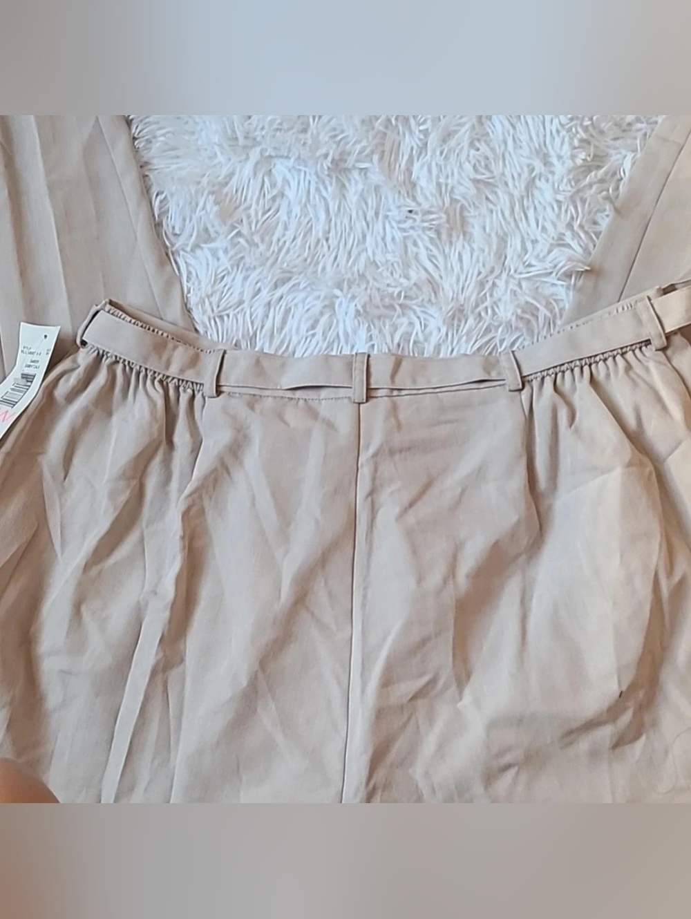 NWT Villager Signature Khaki Belted Dress Pants - Plus Size 18W - Picture 5 of 7
